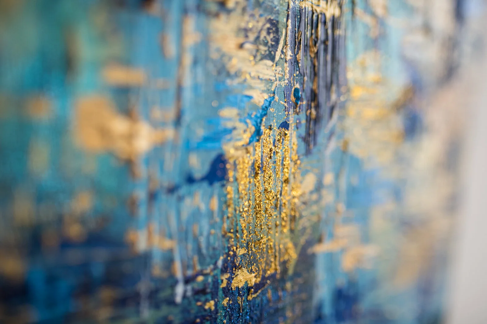 Original Modern Abstract Acrylic Paintings For Sale by Visual